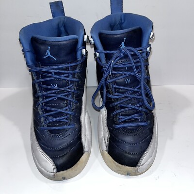 Nike Air Jordan Retro 12 GS Sneakers Size Y Indigo DB5595-404