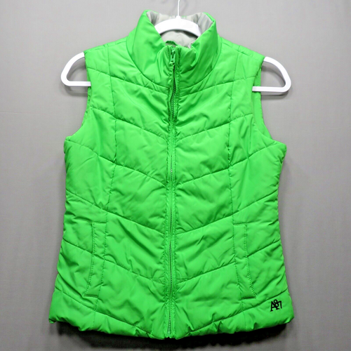 Veste Sans Manches Aéropostale Neon Green - Taille M Junior - Femme - Zip