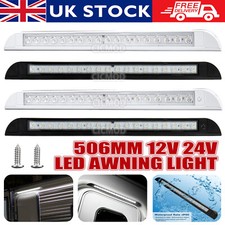 WATERPROOF 506mm 12V-24V LED AWNING INTERIOR EXTERIOR STRIP LIGHT CARAVAN CAMPER