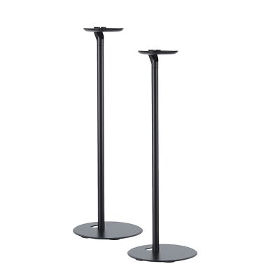 2x Premium Standfuß Ständer für Lautsprecher SONOS ONE Kabelmanagement schwarz