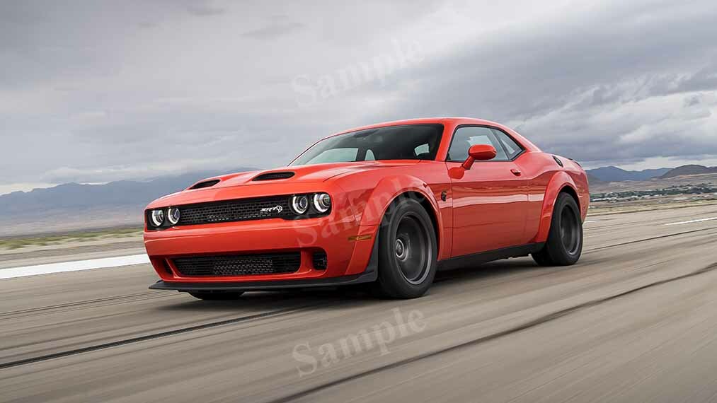 Dodge Challenger SRT Super Stock High Res Wall Decor Print Photo