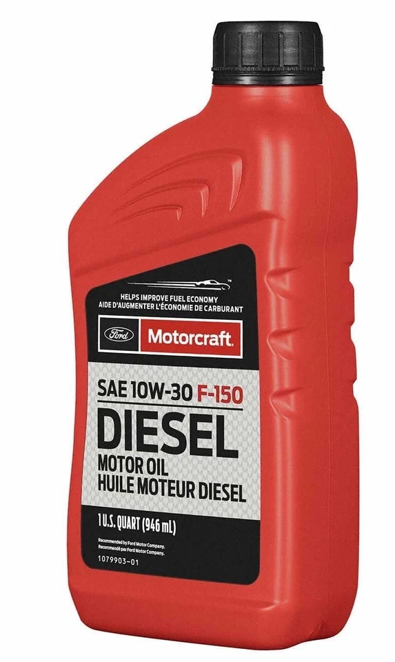 Aceite de motor diésel 7 cuartos Ford Super Duty SAE 10W-30 F150 3,0 L carrera eléctrica Foto 3 de 4