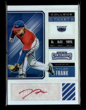 2018 Panini Elite Extra #TF Tyler Frank College Tickets Signatures Holo #/25