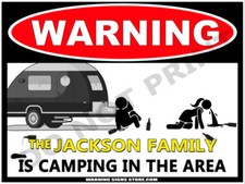 Personalized Camping Sign - Jackson Family Campsite choose camper CUSTOM NAME