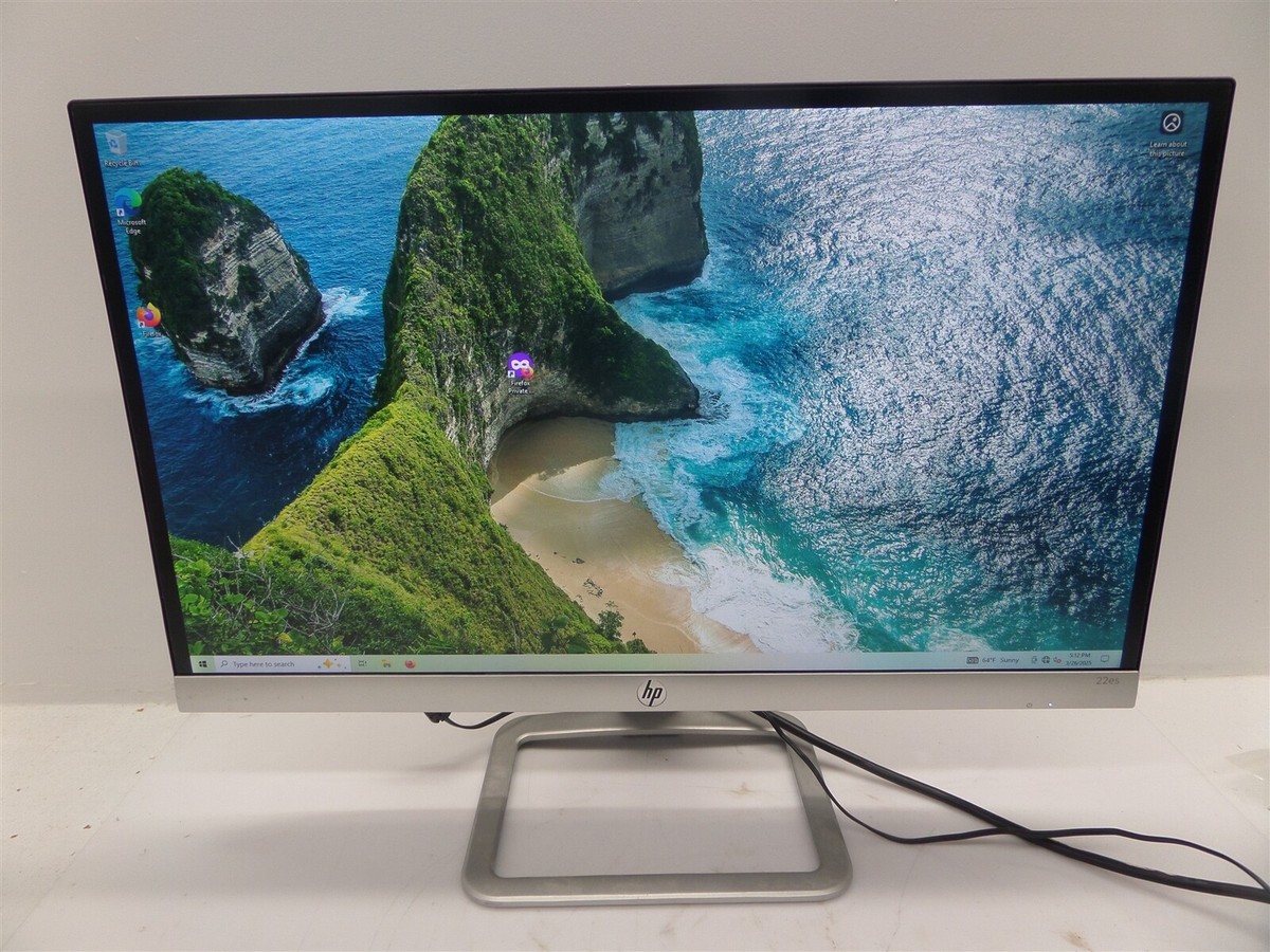 HP ホワイト モニター HDMI VGA HP 22es 21.5