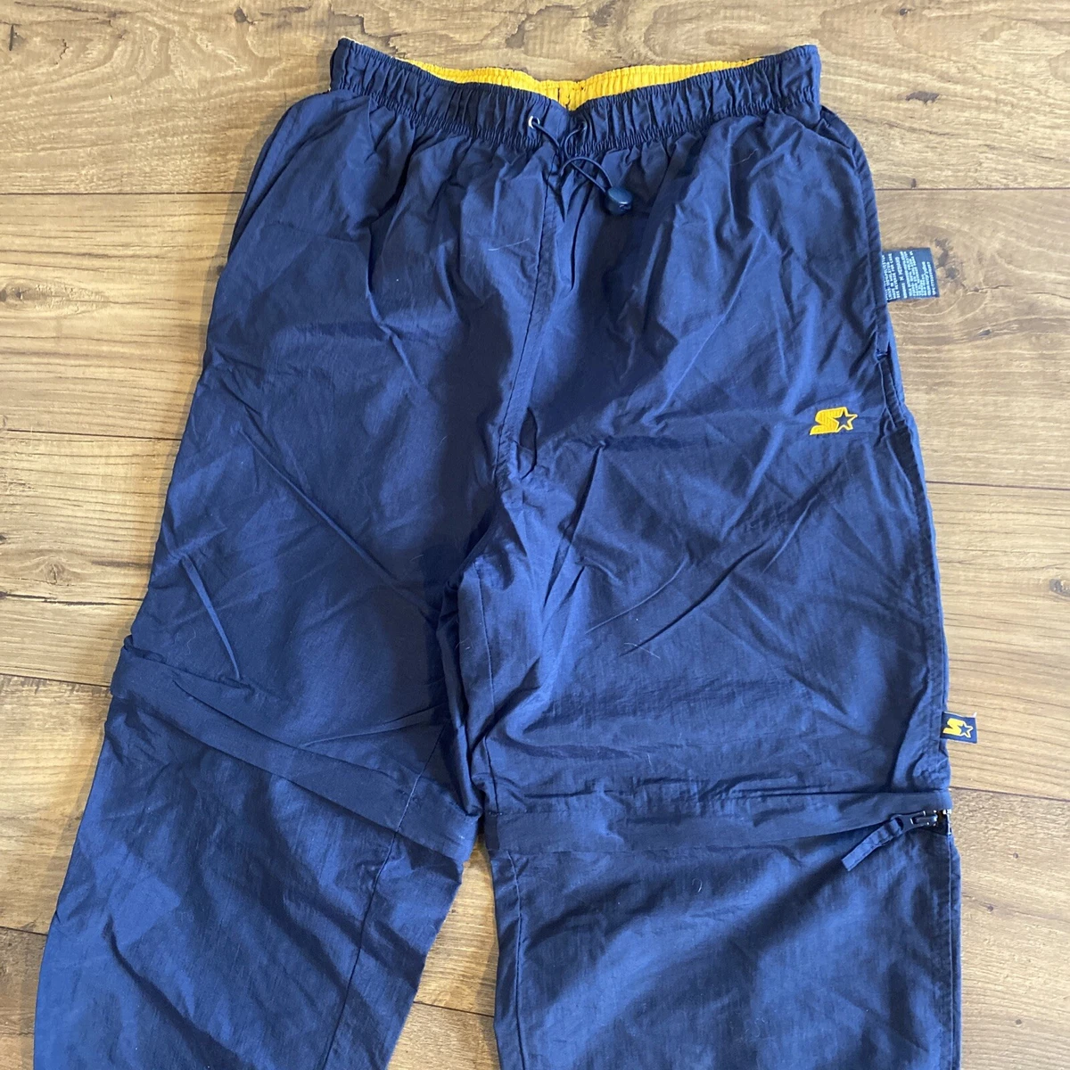 Vintage Starter Convertible Pants Shorst Men s Medium Windbreaker