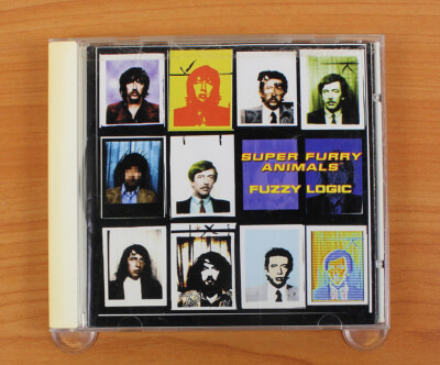 Super Furry Animals - Fuzzy Logic CD (Japan 1996 Creation Records) ESCA 6484