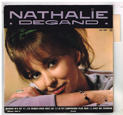 Nathalie DEGAND Mama sagte mir mit Zunge 7'' EP 45 Umdrehungen