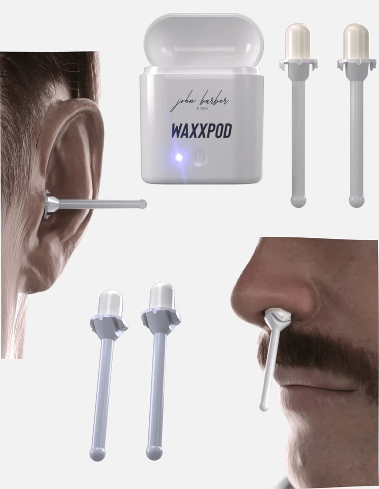 WaxxPod Nose Hair Ear Hair Wax Sticks and Wax Heater Wax Depilatory - Image 2 of 4