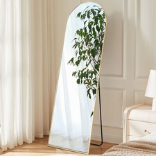 Arched Full Length Full Body Mirror Free Standing Floor Mirror Hanging Leaning