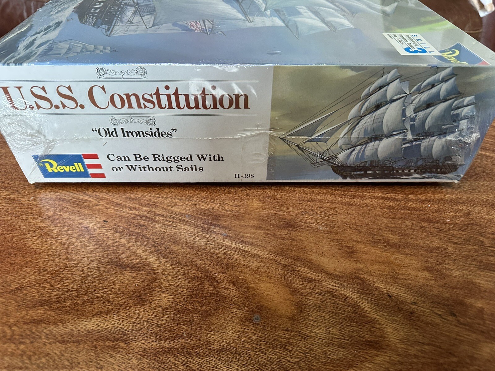Revell USS Constitution Old Ironside Ship 196 Scale 1976 Plastic Model