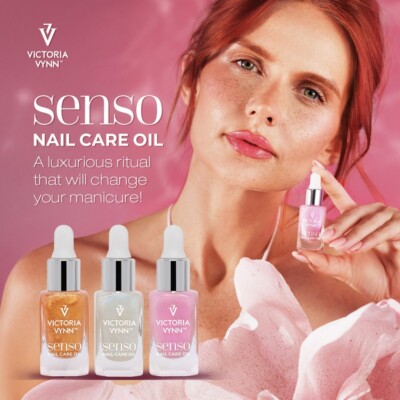 Victoria Vynn SENSO Nagelhaut-Nagelpflegeöl regenerierend leuchtender Effekt 9 ml