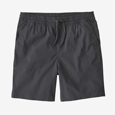 NEW Men's XL Patagonia Nomander Volley Shorts Dark Grey Organic Cotton 7  Inseam