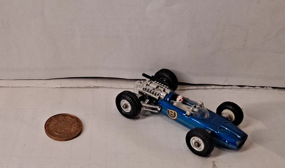 2376. POLITOYS PENNY 1/66 N.0/6 COOPER-MASERATI F.1 - Immagine 2 di 4