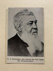 Alexander Cartwright New York Knickerbockers 1941 Sporting News Baseball Panel
