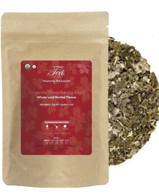 Organic raspberry leaf tea
