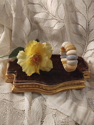 MODERNES ARMBAND AUS ECHTEM MARMORSTEIN IN MEHRFARBIGEM MARMOR & ONYX