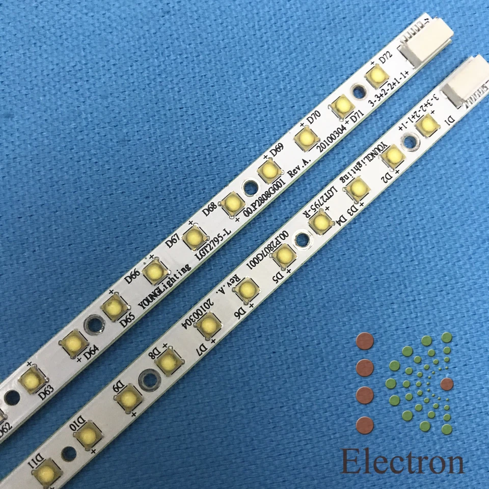 2pcs LED strip For Apple 27'' laptop LM270WQ1-SDC2 M270WQ1-SDA2 SDB1 SDE3 SDE5 - Image 3 of 4