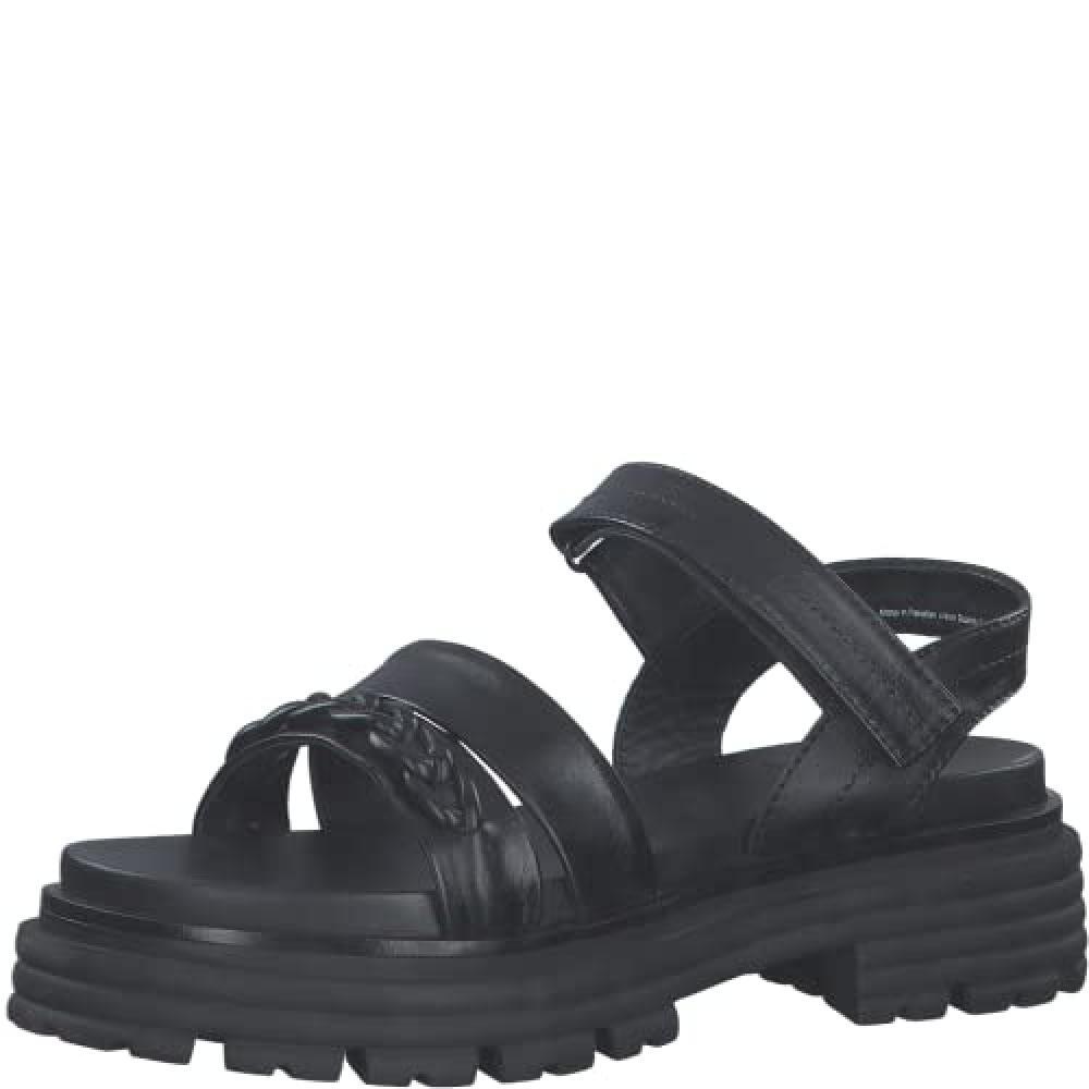 (TG. 37 EU) MARCO TOZZI Donna 2-2-28709-20, Sandali, Nero, 37 EU - NUOVO