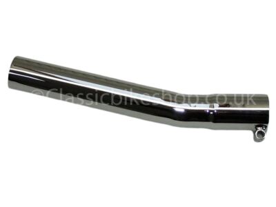 1 3/4'' (44mm) Kickup exhaust  Pipe Ideal For Cafe Racer/ Custom Triumph
