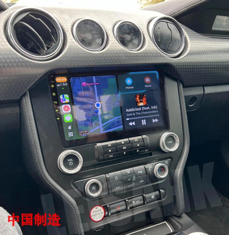 for 2015-2021 Ford Mustang 9" Android 14 Apple Carplay Car Stereo Radio GPS WIFI - Image 2 of 4