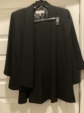 Black Kasper Skirt Suit Size 8