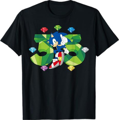 Sonic The Hedgehog - 35th Anniversary: Key Art T-Shirt