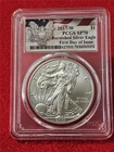 2017-W American Silver Eagle $1 Dollar ASE PCGS SP 70 BURNISHED FDI  #MF-T1328