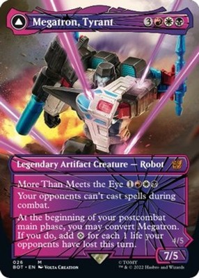 Megatron, Tyrant (Shattered Glass) #26 (NM) Universes Beyond: Transformers (B...