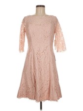 NWT Eliza J Women Pink Cocktail Dress 8
