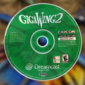 GigaWing 2 - CIB - Sega Dreamcast, 2001