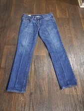 The Abercrombie  Fitch Skinny Women's Jeans Size 32x30 Button Fly Denim