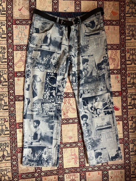 Pantaloni Uomo Robert Graham Black History