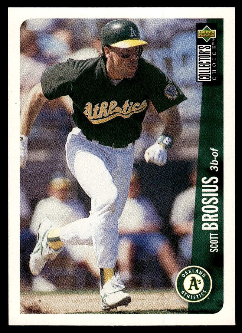 1996 Collector's Choice #239 Scott Brosius