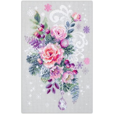 Magic Needle Zweigart Edition Kreuzstich Stickpackung Winterliche Fantasie, Z...