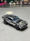 Hot Wheels Redline, Mustang Boss Hoss, Chrome, White Inter., Hong Kong, Club Car