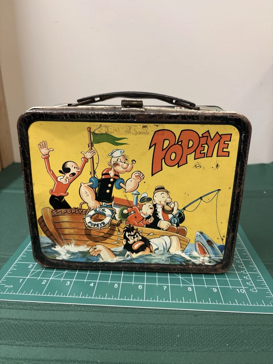 Popeye Lunch Box In Collectible Metal Lunchboxes (1980-1999) for