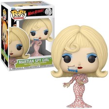 Funko POP! Mars Attacks! Figura Vinilo Películas Chica Espía Marciana #1876 Nueva Talla Única