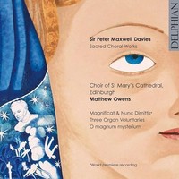 Peter Maxwell Davies - Sacred Choral Works - Cd - G4Z