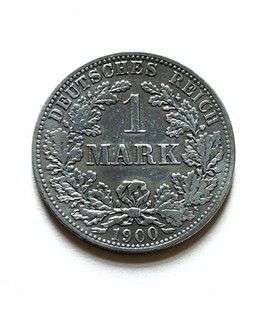 1 Reichsmark 1900 Deutsches Kaiserreich