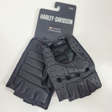 Harley-Davidson Mens Bar & Shield Fingerless ...