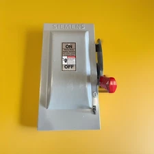 🔥(AN) ***QTY 1*** Siemens HF221N 30A 240V Safety Switch Fusible Heavy Duty #1