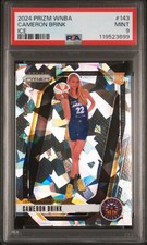 2024 PANINI PRIZM WNBA ICE #143 CAMERON BRINK PSA 9