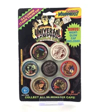 Universal Monsters Slammer Whammers (1994) Sealed Vintage Pog Set, Imperial Toys