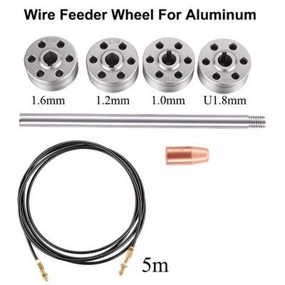 0.8mm-1.6mm U Mode Wire Feeder Kit For Aluminum Welding Wire Roll Kits