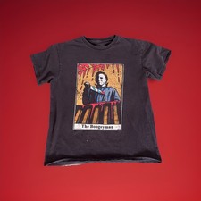 Halloween T-Shirt Michael Meyers Boogeyman Horror Halloween  Slasher Med