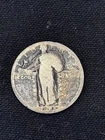 2 Standing Liberty Silver Quarters, 1925, ?, and 1 unknown date Barber Quarter