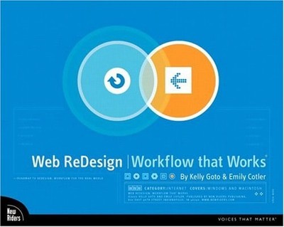 Web Redesign : Workflow that Works Paperback Emily, Goto, Kelly C