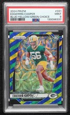 2024 Prizm Rookies Choice Blue Yellow & Green Edgerrin Cooper PSA 9 MINT 8p8