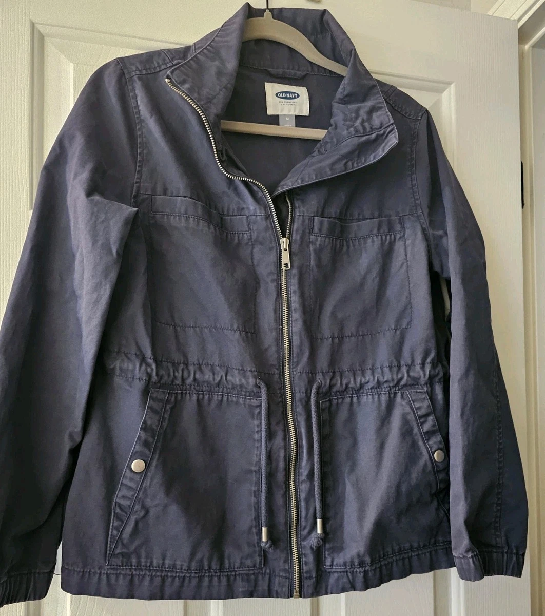 navy utility jacket products for sale | eBay